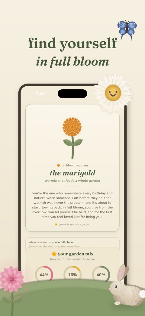 a bloom quiz result, the marigold
